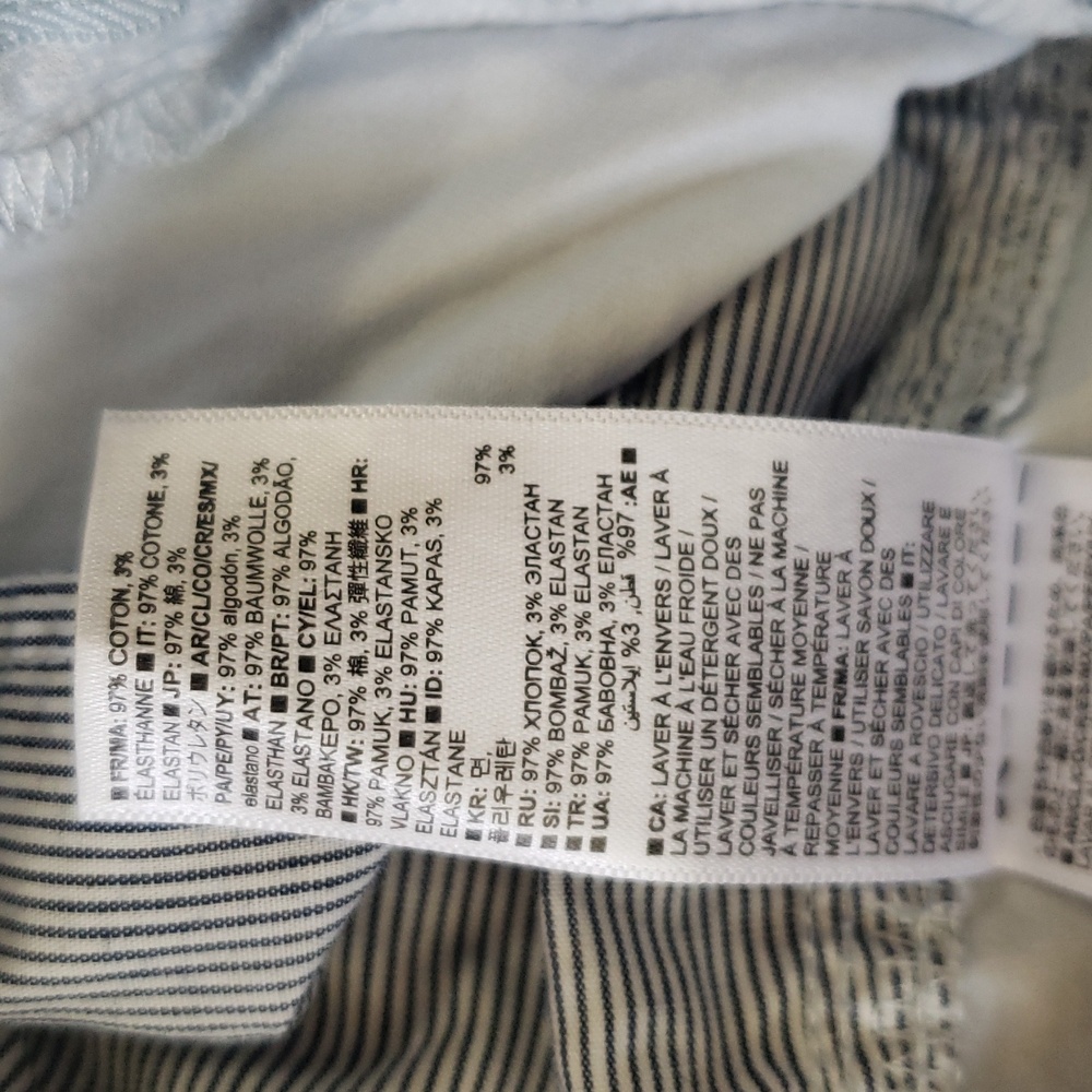 GAP Girlfriend Chino Pants Size 0 - Picture 14 of 14